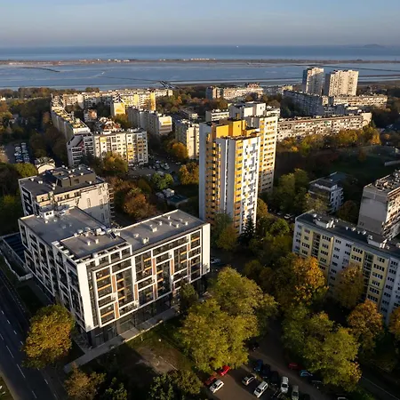 Appartement Sky Art With Free Garage - Sky Burgas Stad