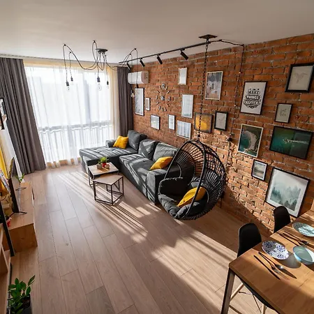 Sky Art With Free Garage - Sky Appartement Burgas Stad